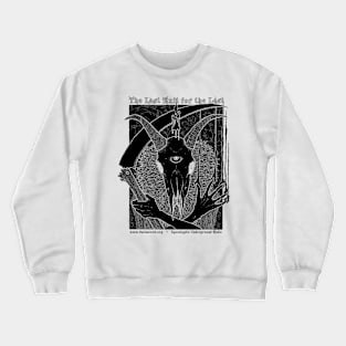 Last Exit Goat Skull Scythe Crewneck Sweatshirt